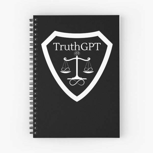 Item preview, TruthGPT Logo Concept - White Text designed and sold by TheKnightWriter.