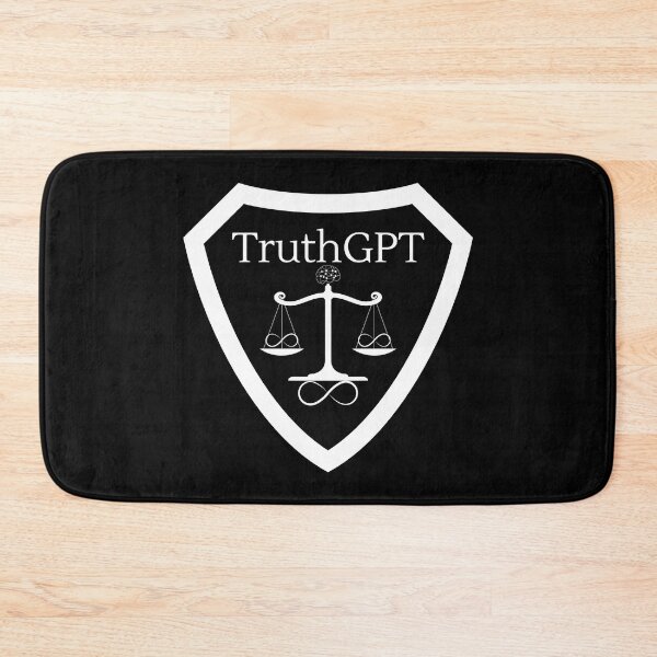 Item preview, TruthGPT Logo Concept - White Text designed and sold by TheKnightWriter.