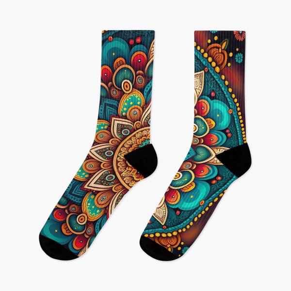 Aperçu de l'œuvre Belle fleur de mandala créée et vendue par MuaveMotifs.