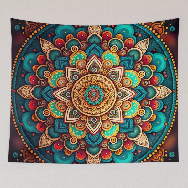 Item preview, Beautiful Mandala Flower designed and sold by MuaveMotifs.