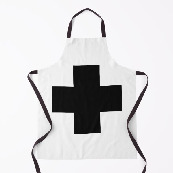 Item preview, Black cross on a black background designed and sold by winterwinter.