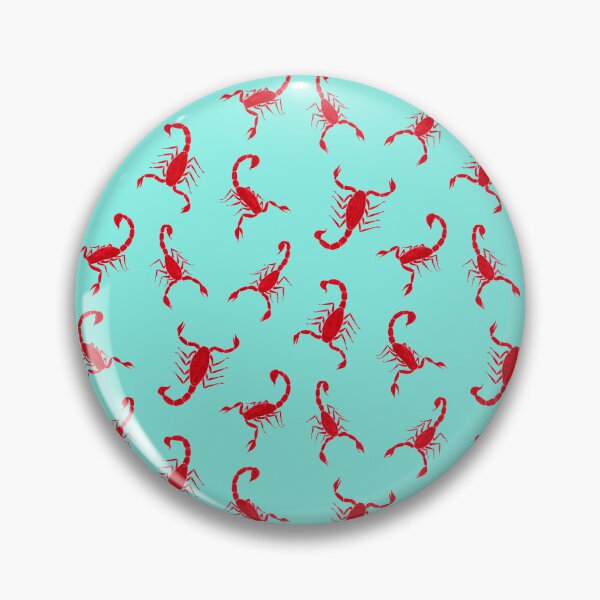 Item preview, Simple Scorpions on Aqua designed and sold by TigaTiga.