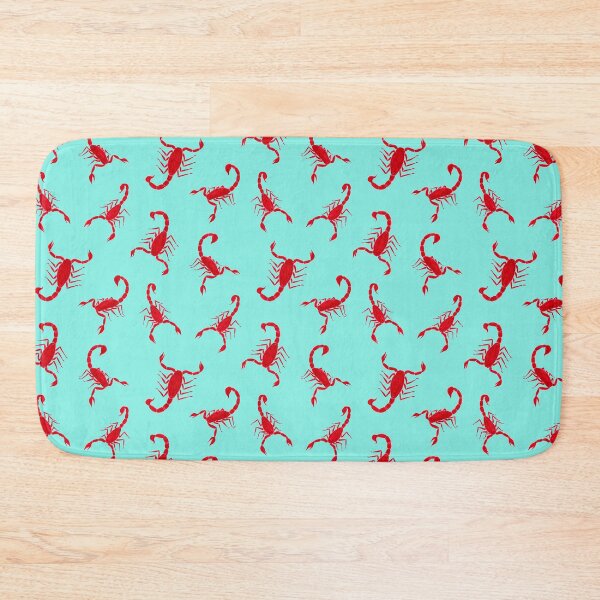 Item preview, Simple Scorpions on Aqua designed and sold by TigaTiga.