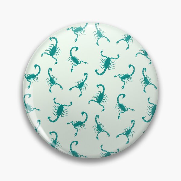 Item preview, Simple Turquoise Scorpions designed and sold by TigaTiga.