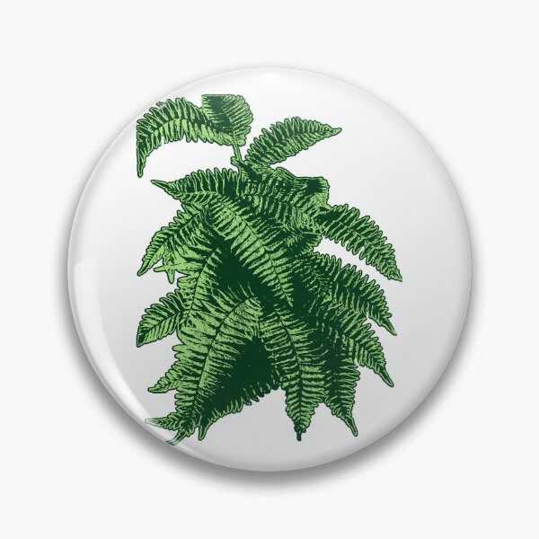 Item preview, Fern Lover | Light and Dark Green Artwork |  designed and sold by VintagePlantJoy.