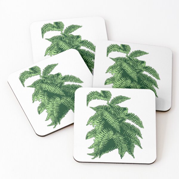 Item preview, Fern Lover | Light and Dark Green Artwork |  designed and sold by VintagePlantJoy.