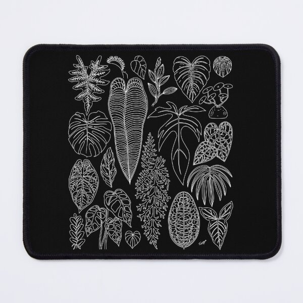 Item preview, Rare Plant Leaf Art (White) designed and sold by TASORA.