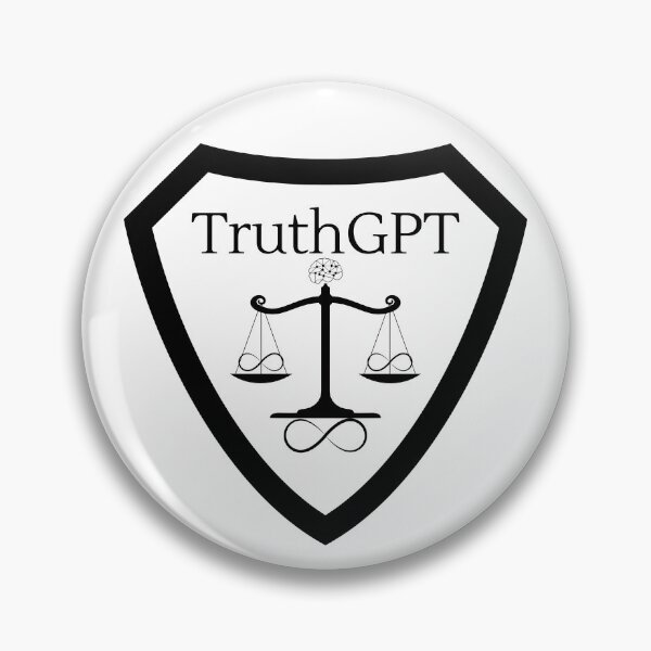 Item preview, TruthGPT Logo Concept - Black Text designed and sold by TheKnightWriter.