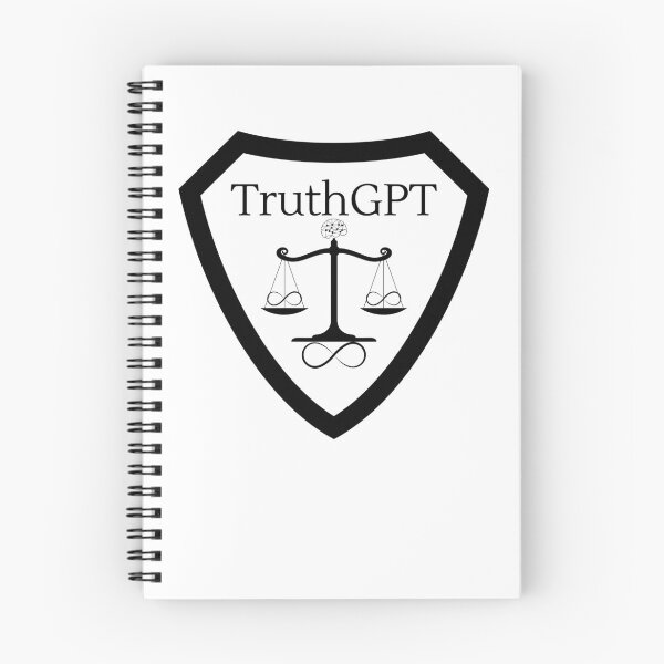 Item preview, TruthGPT Logo Concept - Black Text designed and sold by TheKnightWriter.
