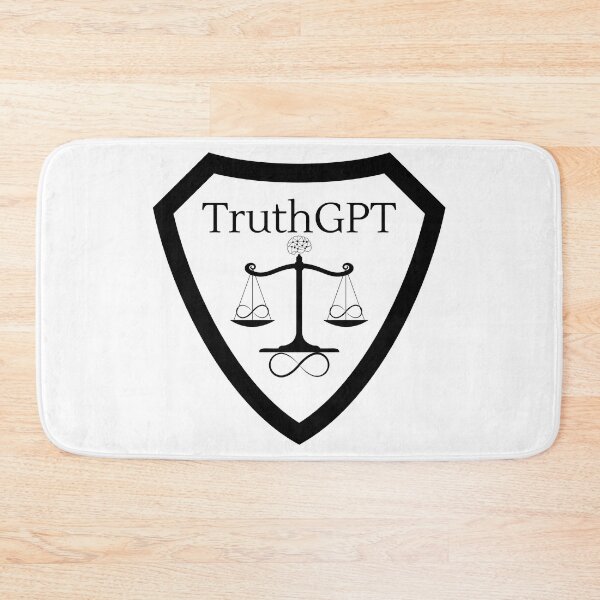 Item preview, TruthGPT Logo Concept - Black Text designed and sold by TheKnightWriter.