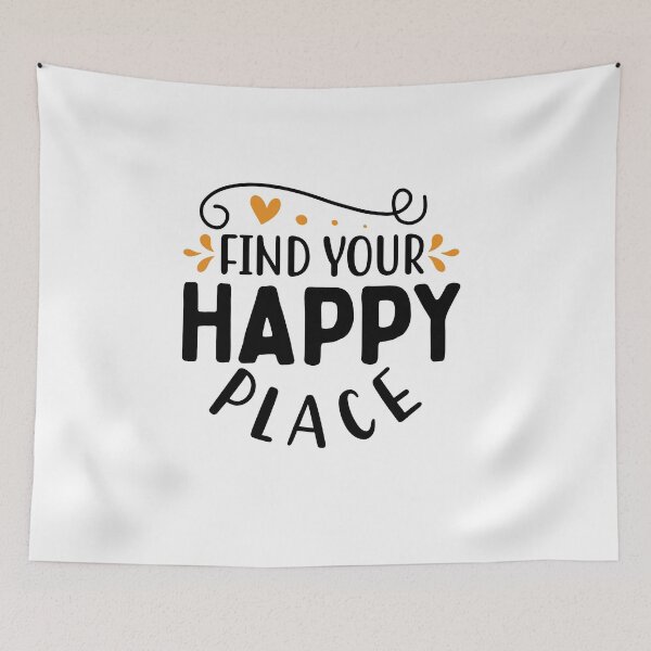 Item preview, Design Find Your Happy Place designed and sold by P2Genies.