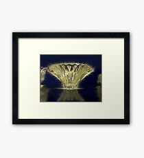 The Glowing Vase Framed Print