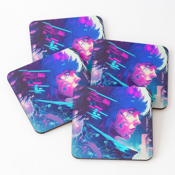 Item preview, Cyber Girl Cyber-Punk Woman Futuristic Portrait designed and sold by BlaqMarqet.