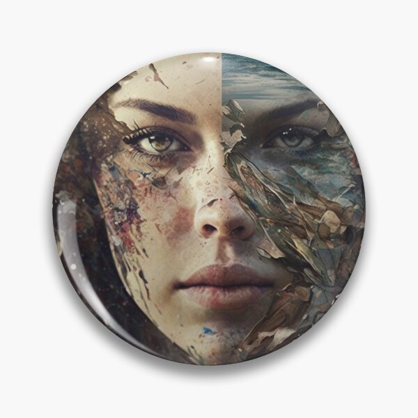 Item preview, Double Exposure Female Portrait designed and sold by MidJourneymen.