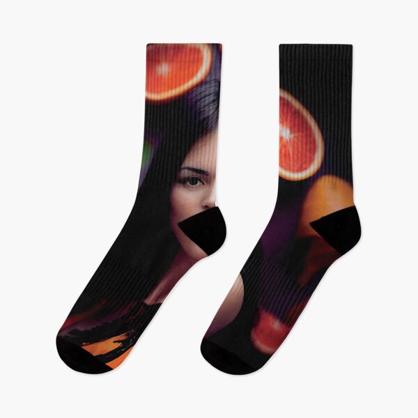 Item preview, a woman standing in front of a bunch of oranges designed and sold by DesignAtYO.