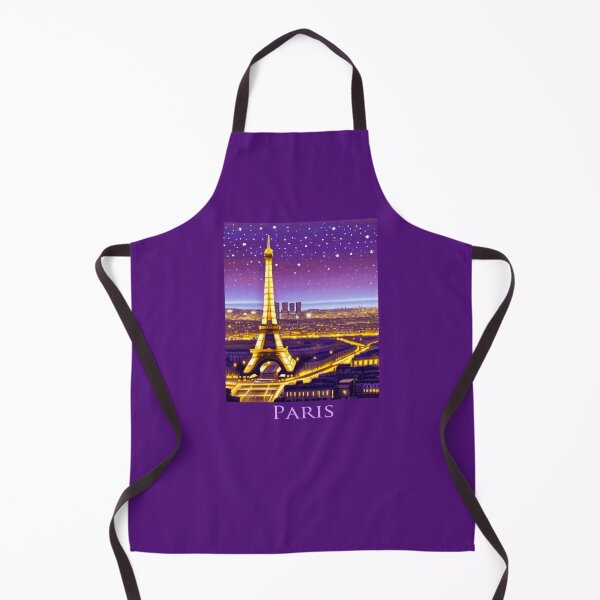 Item preview, Paris Under a Purple Starry Sky designed and sold by Marymarice.