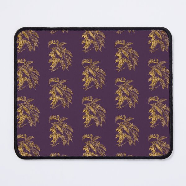 Item preview, Fern Lover | Yellow and Purple Artwork |  designed and sold by VintagePlantJoy.