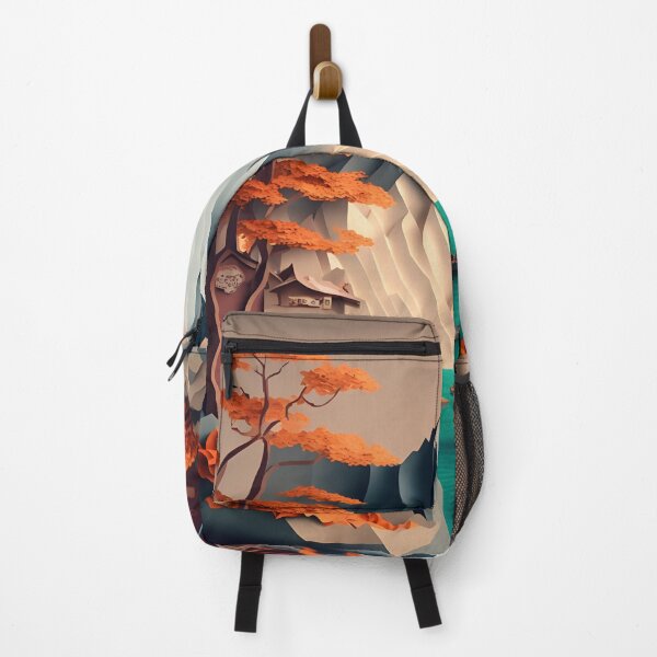 Item preview, Mountain Lake Dream in Paper art style designed and sold by FormFinder.