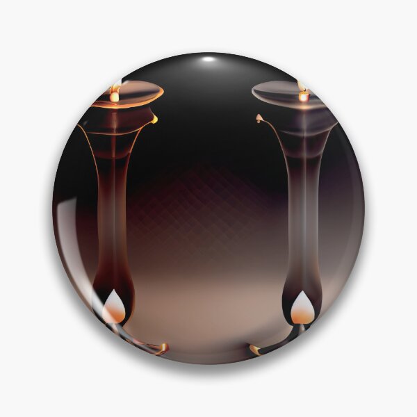 Item preview, a couple of candles sitting on top of a table designed and sold by DesignAtYO.