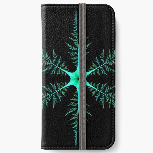 Blue-Green Diatom iPhone Wallet