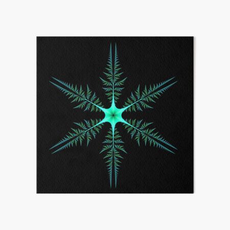 Blue-Green Diatom Art Board Print