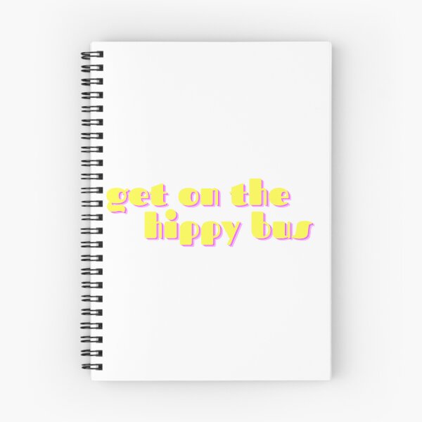 Item preview, Get On The Hippy Bus Tshirt sticker  designed and sold by HatzicTshirts.