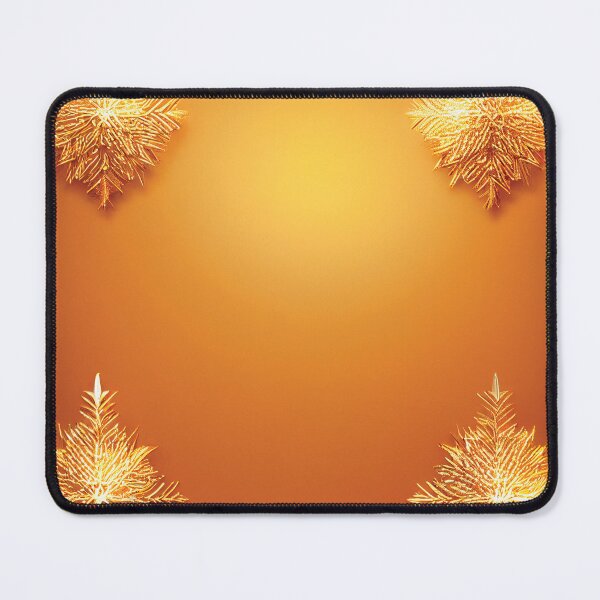 Artikelvorschau, a golden background with snowflakes on it entworfen und verkauft von DesignAtYO.