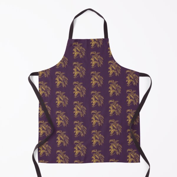 Item preview, Fern Lover | Yellow and Purple Artwork | designed and sold by VintagePlantJoy.