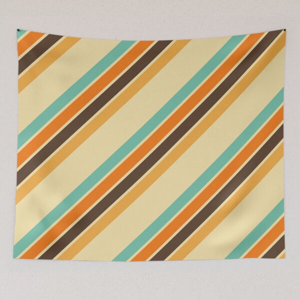 Item preview, Multicolored diagonal stripes design designed and sold by BattaAnastasia.