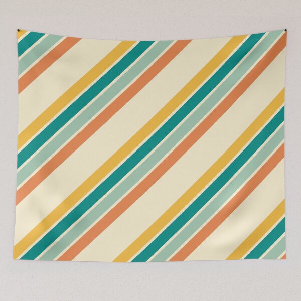 Item preview, Multicolored diagonal stripes design  designed and sold by BattaAnastasia.