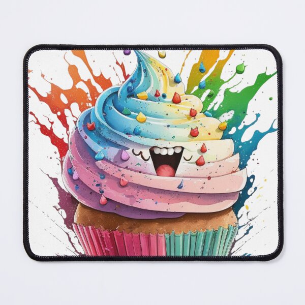Item preview, You Bake The World A Better Place Colorful Cupcake designed and sold by Verkansen.