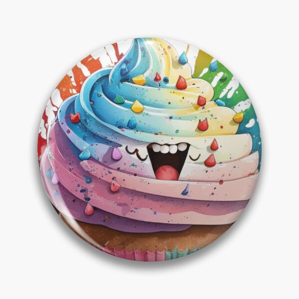 Item preview, You Bake The World A Better Place Colorful Cupcake designed and sold by Verkansen.