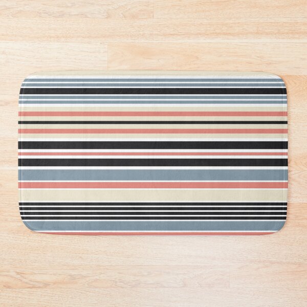 Item preview, Colorful horizontal navy stripes design  designed and sold by BattaAnastasia.