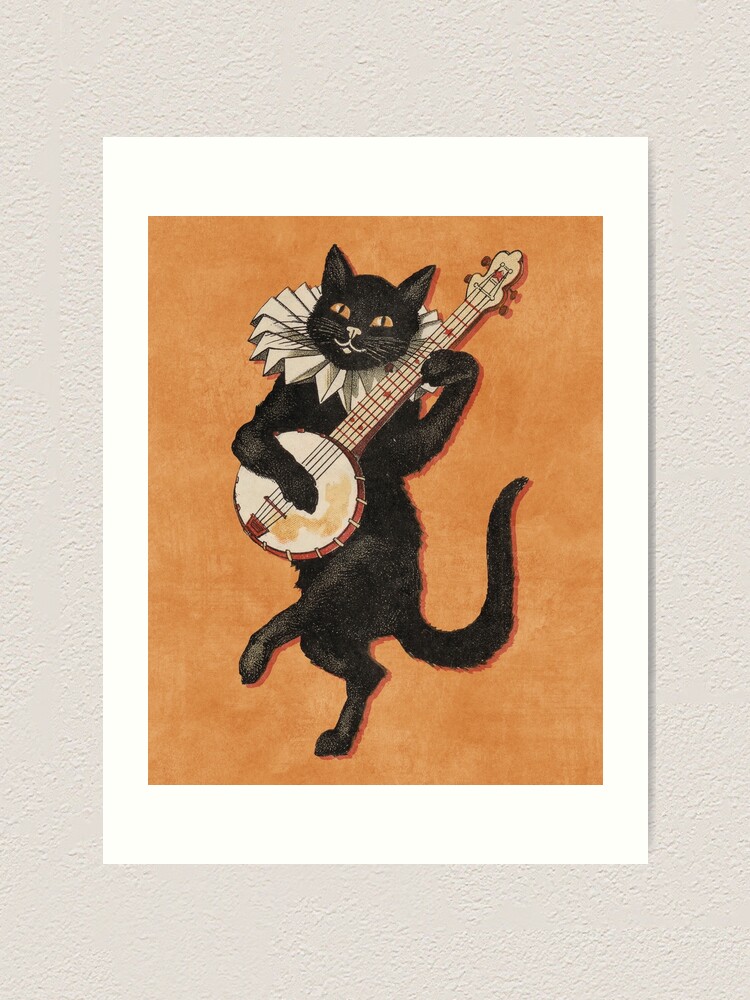 Black Cats Playing With Trombone Vintage Sunset T Shirt Black Cats Playing With Trombone Vintage Sunset T Shirt