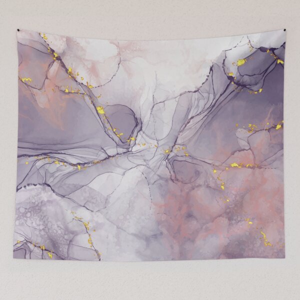 Item preview, Violet and Gold Marble designed and sold by B & K     Store.
