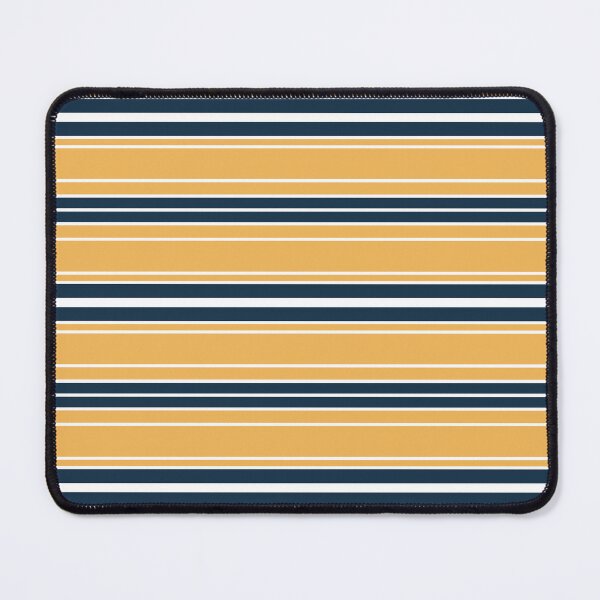 Item preview, Horizontal navy stripes design - yellow designed and sold by BattaAnastasia.