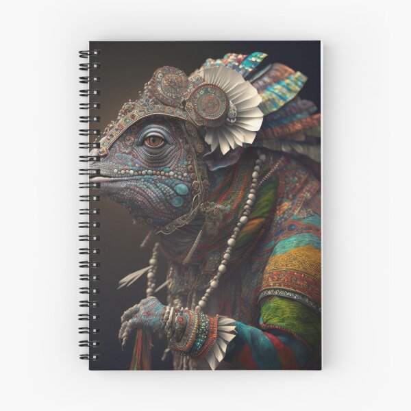 Item preview, Aztec chameleon  designed and sold by amindforall.
