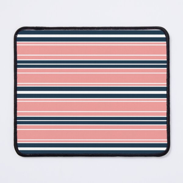 Item preview, Horizontal navy stripes design - pink designed and sold by BattaAnastasia.