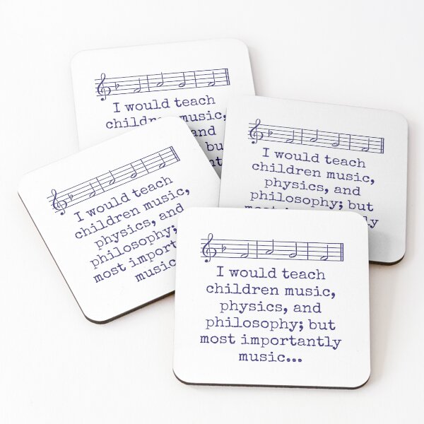 Item preview, I Would Teach Children Music - Music Quote  designed and sold by CrankyOldDude.