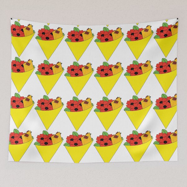 Item preview, flower booked art design designed and sold by Covering.