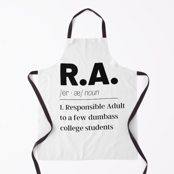 Item preview, Funny Resident Assistant, Resident Advisor Joke designed and sold by ThoughtJumble.