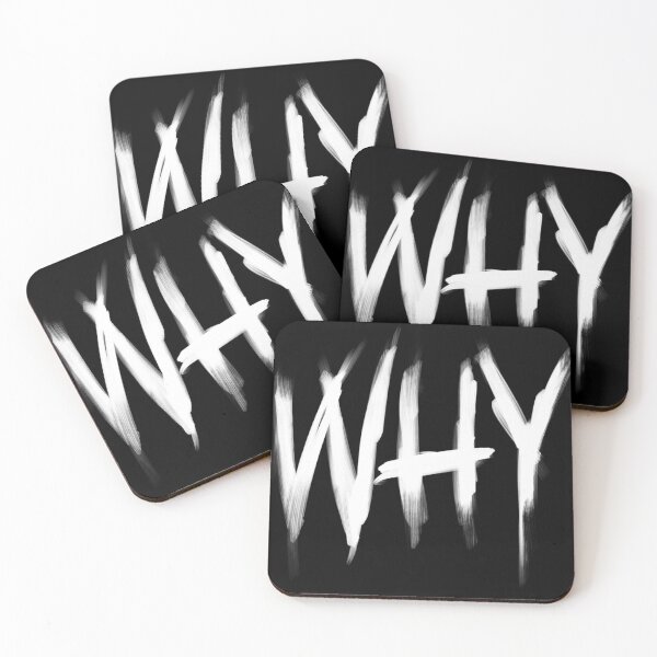 Item preview, Why Not Question Everything White Design designed and sold by Mitch616Art.