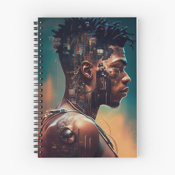 Item preview, Afrofuturism Artwork designed and sold by MidJourneymen.
