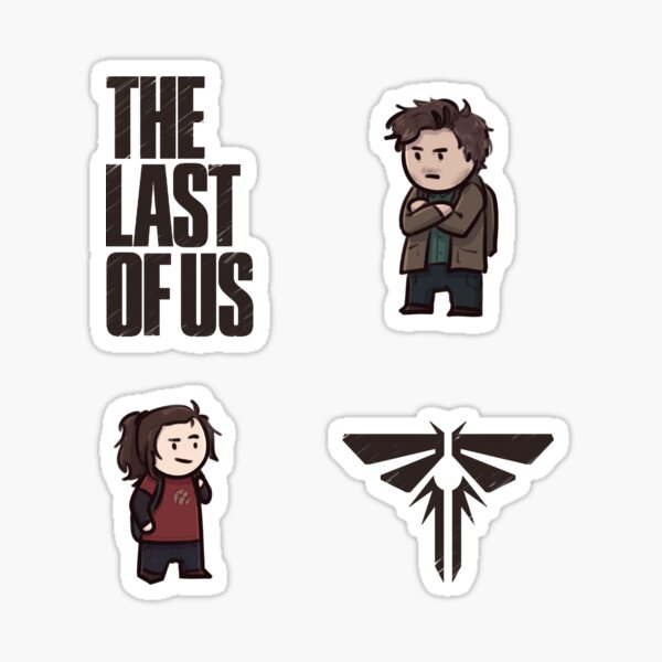 The Last of Us Part 2 Ellie Edition Pin Badge TLOU Sticker 