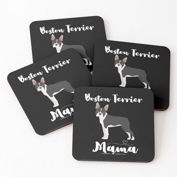 Artikelvorschau, Boston-Terrier-Mama-Shirt entworfen und verkauft von Rich Summers Art.