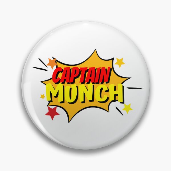 Item preview, Captain Munch, Pround Munch,  im a munch, Funny, Trendy Quote designed and sold by ImaginedCo.