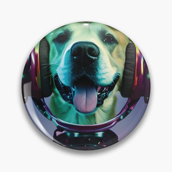 Item preview, Astronaut Dog Steampunk Style, Made with AI designed and sold by Awokken.
