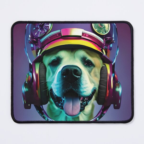 Item preview, Astronaut Dog Steampunk Style, Made with AI designed and sold by Awokken.