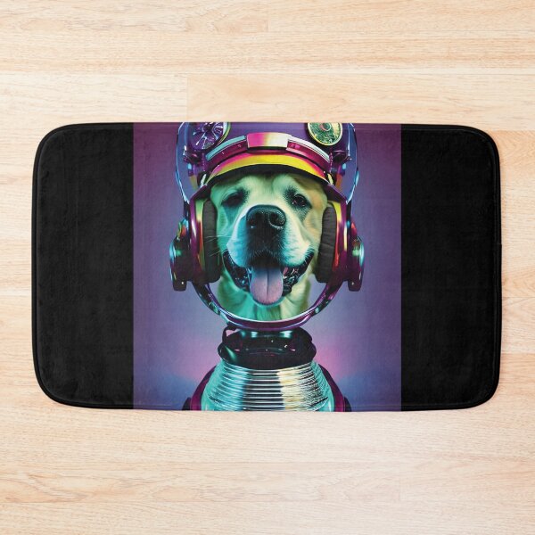 Item preview, Astronaut Dog Steampunk Style, Made with AI designed and sold by Awokken.
