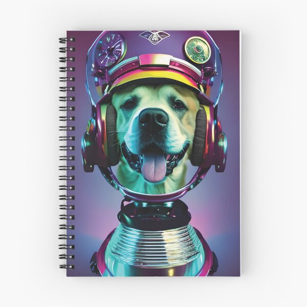 Item preview, Astronaut Dog Steampunk Style, Made with AI designed and sold by Awokken.